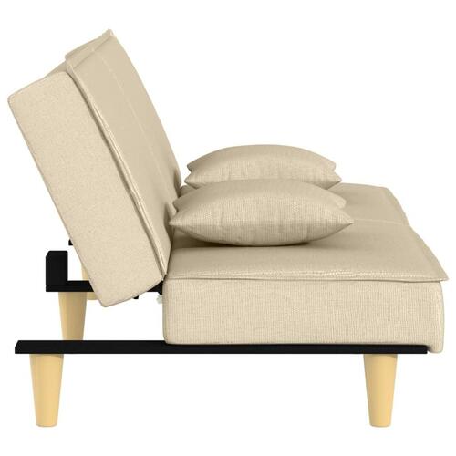 Sovesofa stof cremefarvet