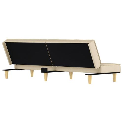 Sovesofa stof cremefarvet
