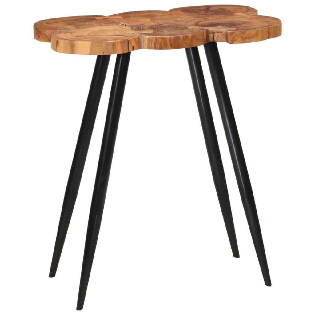 Barbord med træplade 90x54x105 cm massivt akacietræ
