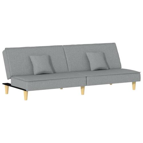 Sovesofa stof lysegrå