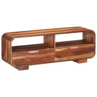 Tv-bord 110x30x40 cm massivt akacietræ