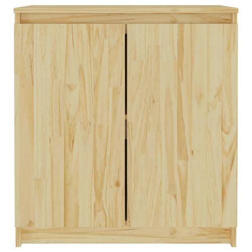 Skab 60x36x65 cm massivt fyrretræ