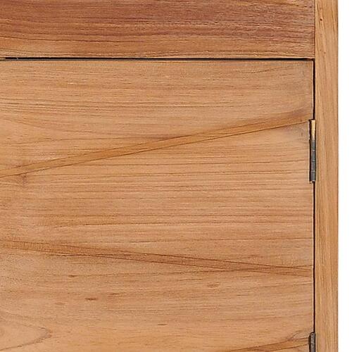 Sofabord 90x50x40 cm massivt teaktræ
