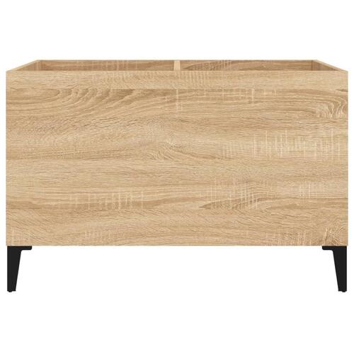 Vinylskab 74,5x38x48 cm konstrueret træ sonoma-eg