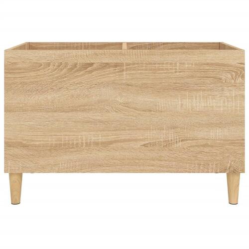 Vinylskab 74,5x38x48 cm konstrueret træ sonoma-eg