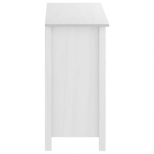 Skænk Hill 91x40x80 cm massivt fyrretræ hvid