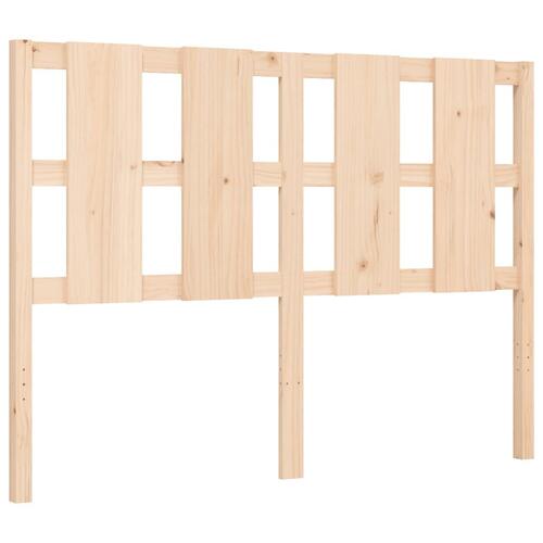 Sengeramme uden madras 120x200 cm massivt fyrretræ