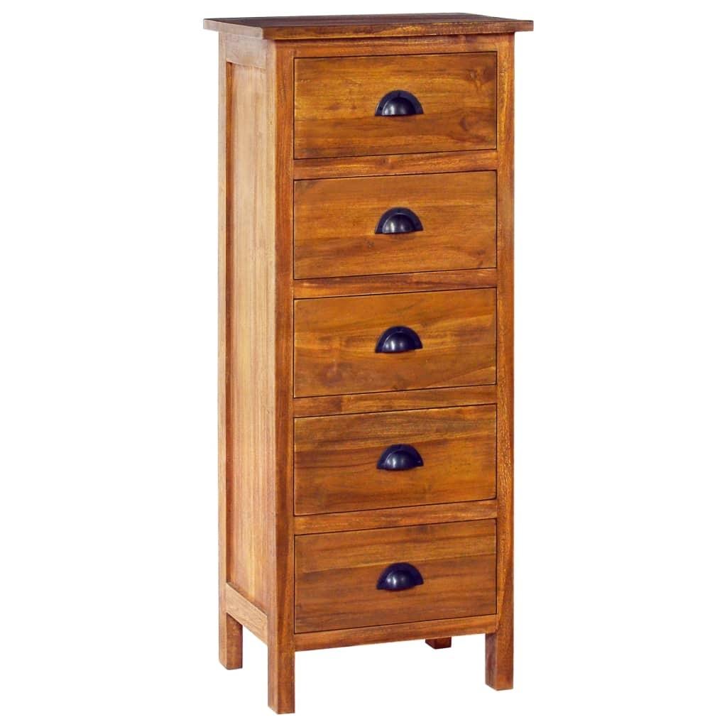 Skænk 45x35x110 cm massivt teaktræ