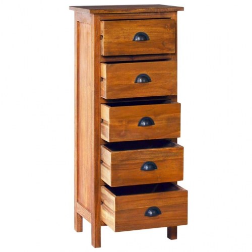 Skænk 45x35x110 cm massivt teaktræ