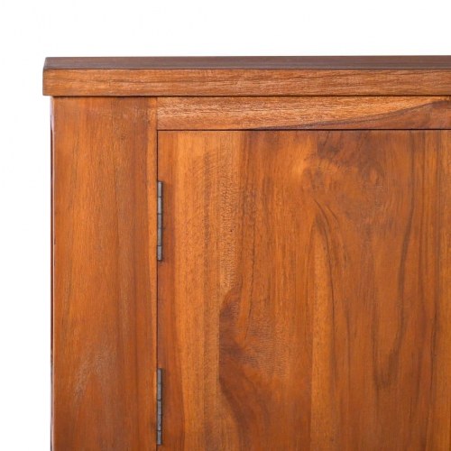 Tv-skab 110x30x40 cm massivt teaktræ