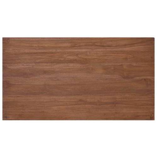 Sofabord 110x60x40 cm massivt teaktræ