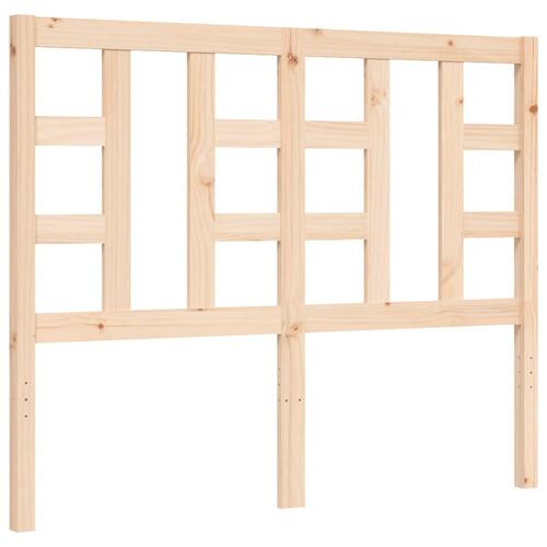 Sengeramme med sengegavl Small Double massivt træ