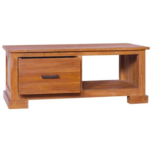 Tv-skab 90x50x37 cm massivt teaktræ