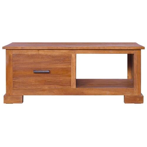 Tv-skab 90x50x37 cm massivt teaktræ
