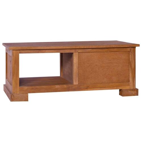 Tv-skab 90x50x37 cm massivt teaktræ