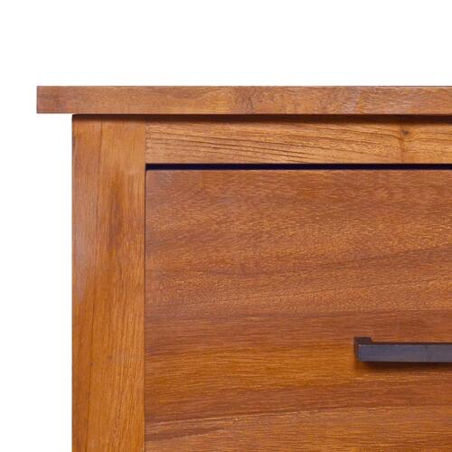 Tv-skab 90x50x37 cm massivt teaktræ