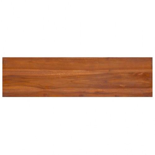 Tv-skab 112x30x37 cm massivt teaktræ