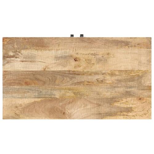 Sofabord 90x50x35 cm massivt mangotræ