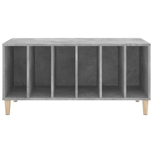 Vinylskab 100x38x48 cm konstrueret træ betongrå