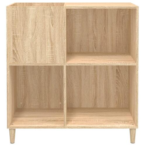 Vinylskab 84,5x38x39 cm konstrueret træ sonoma-eg