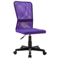 Kontorstol 44x52x100 cm meshstof lilla