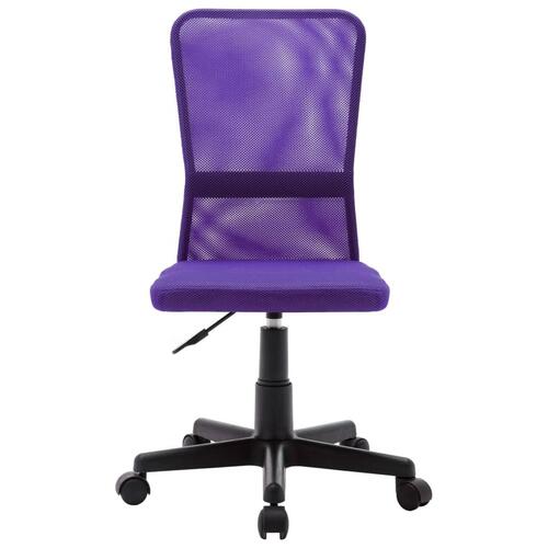 Kontorstol 44x52x100 cm meshstof lilla