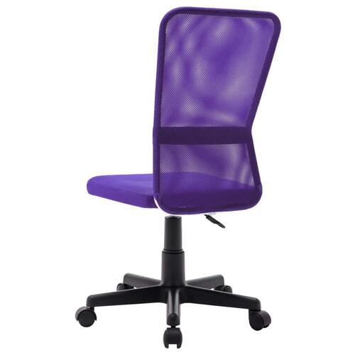 Kontorstol 44x52x100 cm meshstof lilla