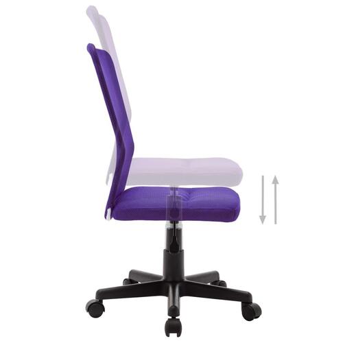 Kontorstol 44x52x100 cm meshstof lilla