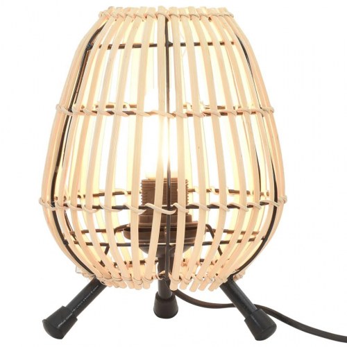 Bordlampe piletræ E27 60 W 20x27 cm