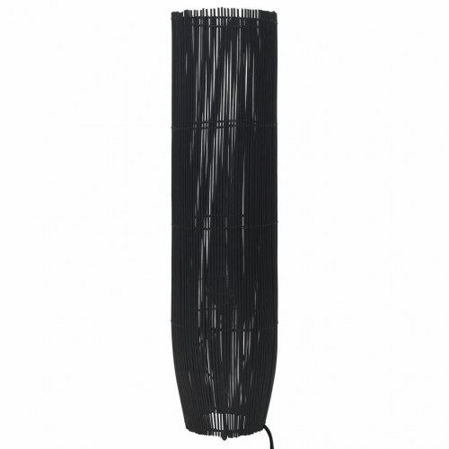 Gulvlampe E27 72 cm piletræ sort