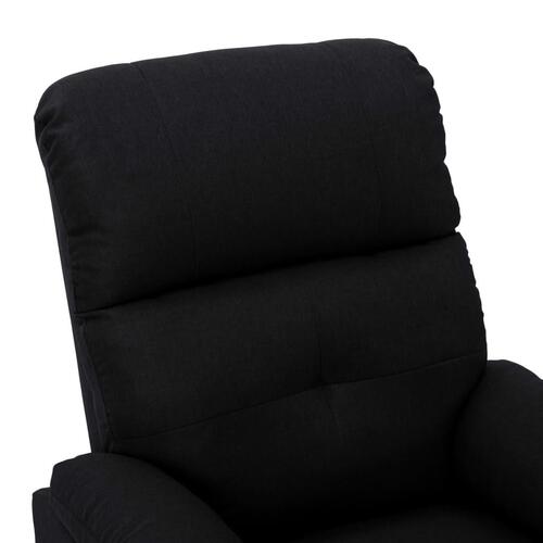 Massagestol stof sort