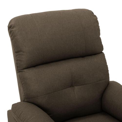 Massagestol stof brun