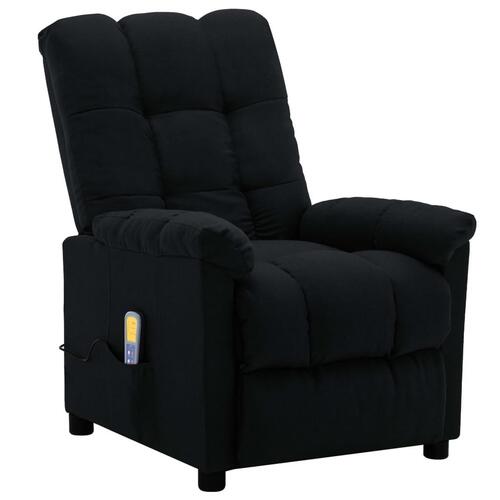 Massagestol stof sort