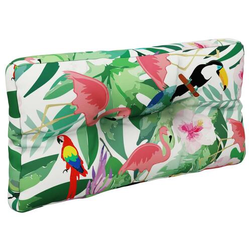 Pallehynde 80x40x12 cm stof flerfarvet