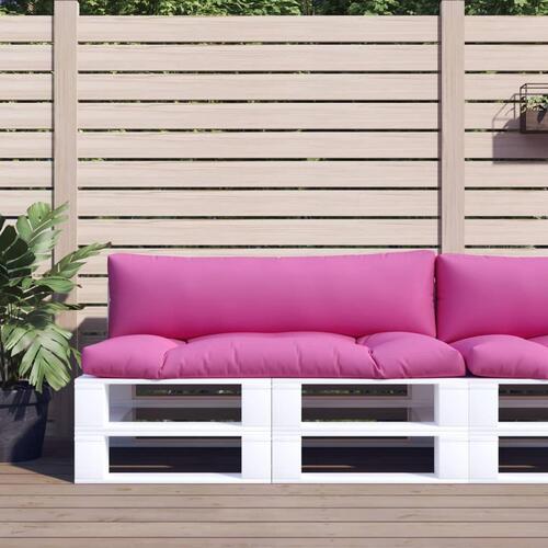 Pallehynder 2 stk. oxfordstof pink