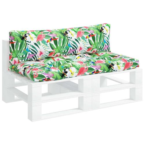 Pallehynder 2 stk. oxfordstof flerfarvet