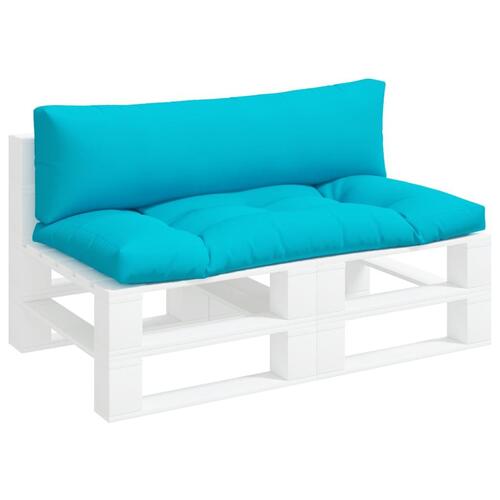 Pallehynder 2 stk. oxfordstof turkis