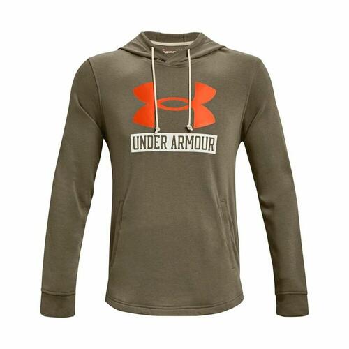 Hættetrøje til Mænd Under Armour Hoodie Khaki M