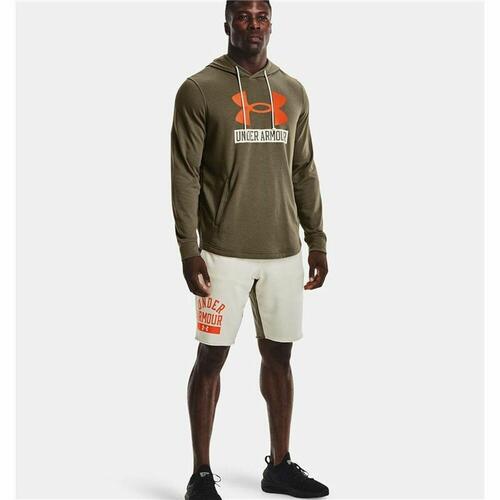 Hættetrøje til Mænd Under Armour Hoodie Khaki M