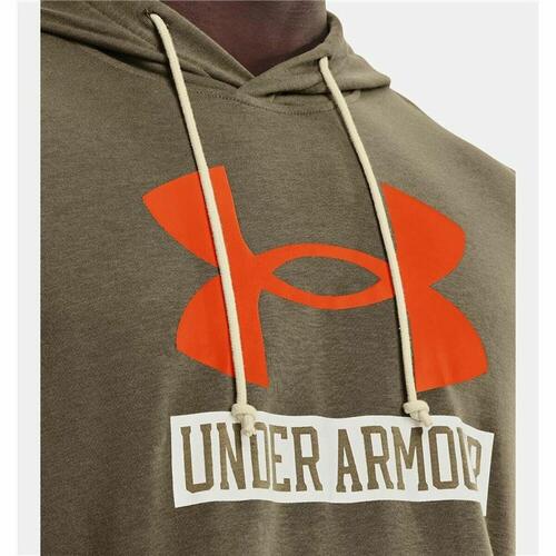 Hættetrøje til Mænd Under Armour Hoodie Khaki M