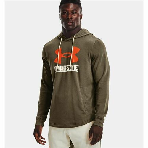 Hættetrøje til Mænd Under Armour Hoodie Khaki M