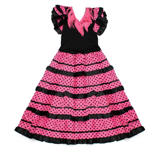Kjole Flamenco VS-NPINK-LN12 12 år