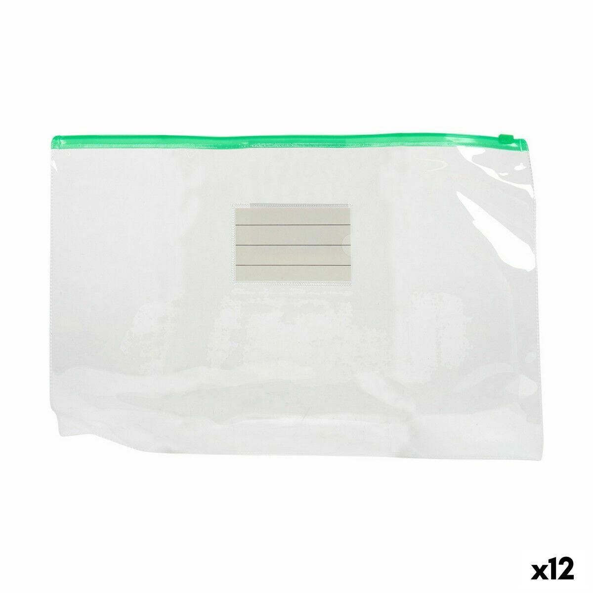 Konvolutter Selvlukkende Plastik A4 1 x 24 x 35,5 cm (12 enheder)