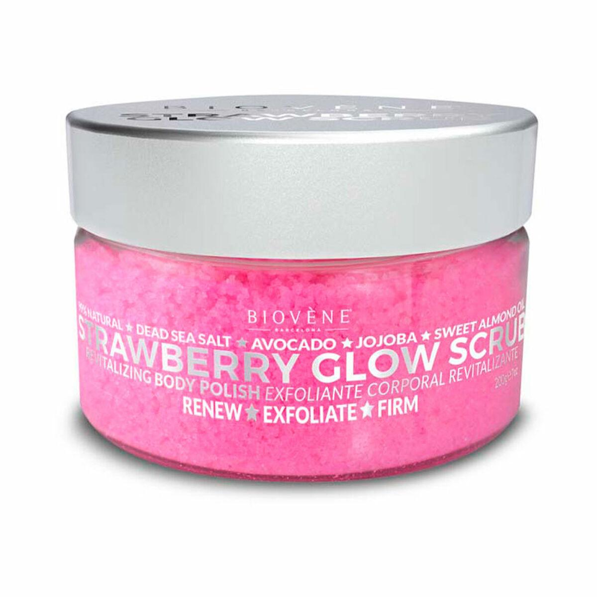 Bodylotion Biovène Strawberry Glow Scrub 200 g