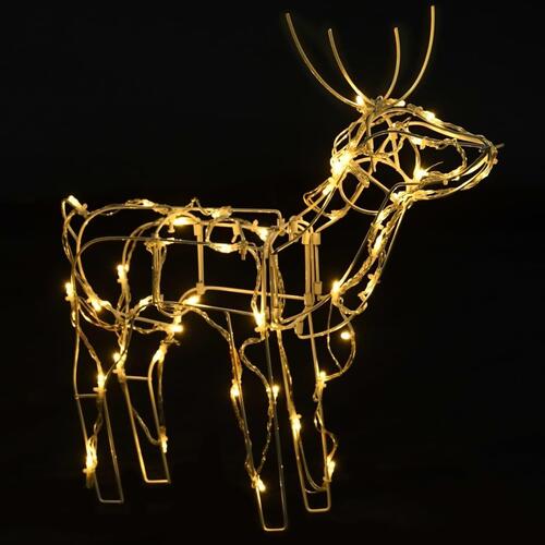 Juledekoration i 3 dele rensdyr 229 LED'er