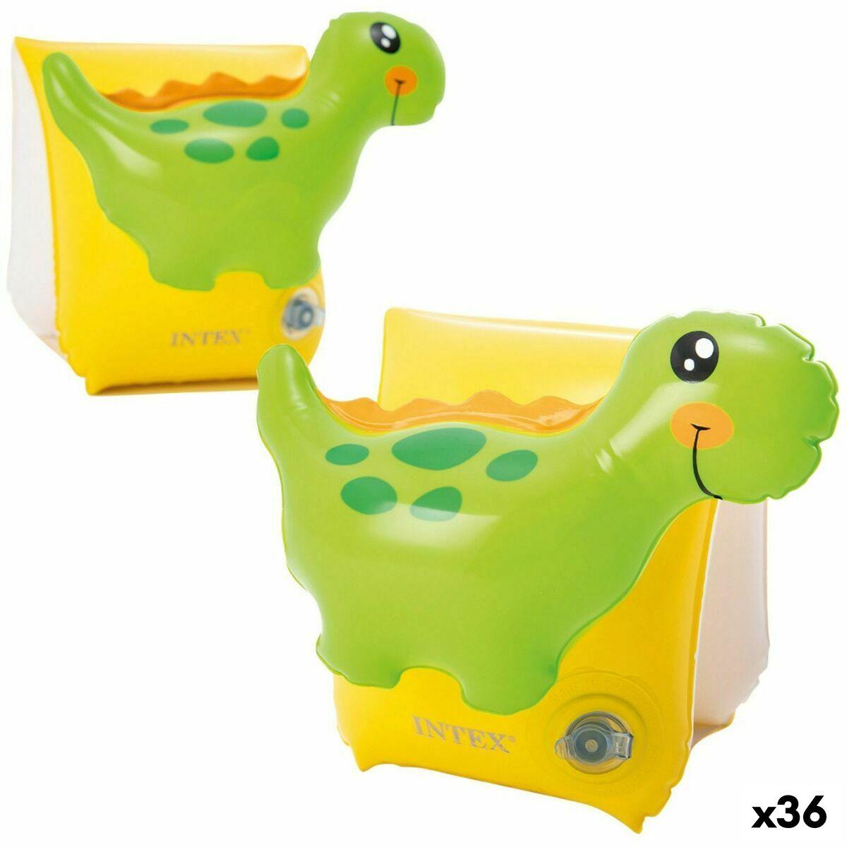 Badevinger Intex Dinosaur 13 x 15,5 x 15 cm (36 Enheder)