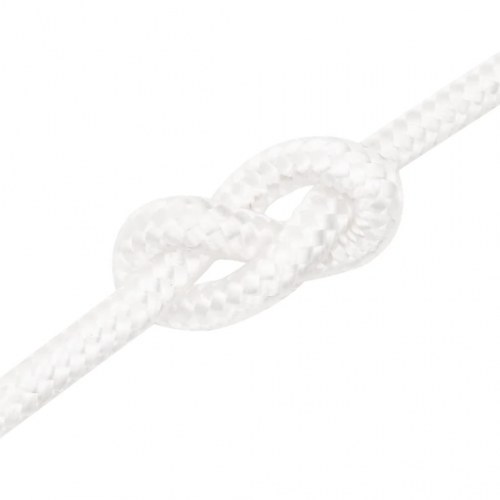 Flettet bådtov 14 mm - 250 m polypropylen, hvid
