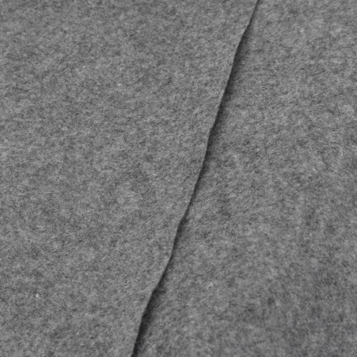 Poolunderlag Ø550 cm polyester-geotekstil lysegrå