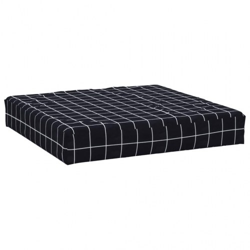 Pallehynder 2 stk. i oxfordstof - ternet sort