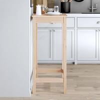 Barbord 50x50x110 cm massivt fyrretræ